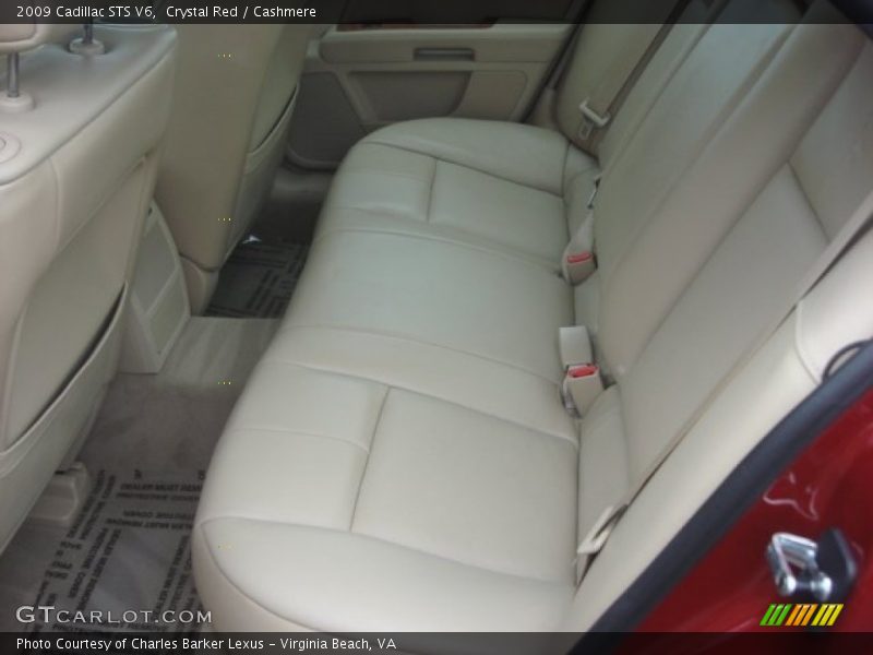 Rear Seat of 2009 STS V6