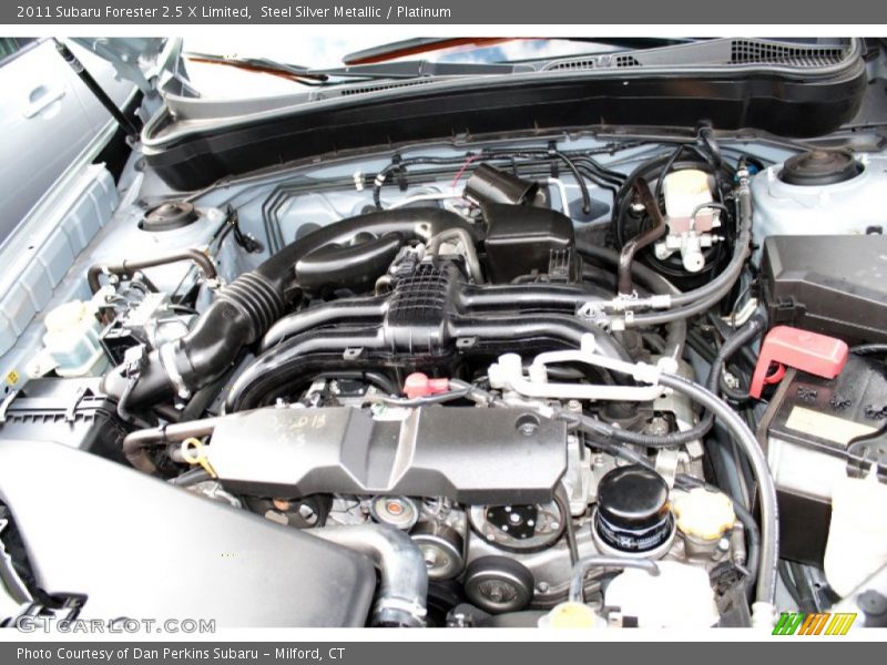 Steel Silver Metallic / Platinum 2011 Subaru Forester 2.5 X Limited