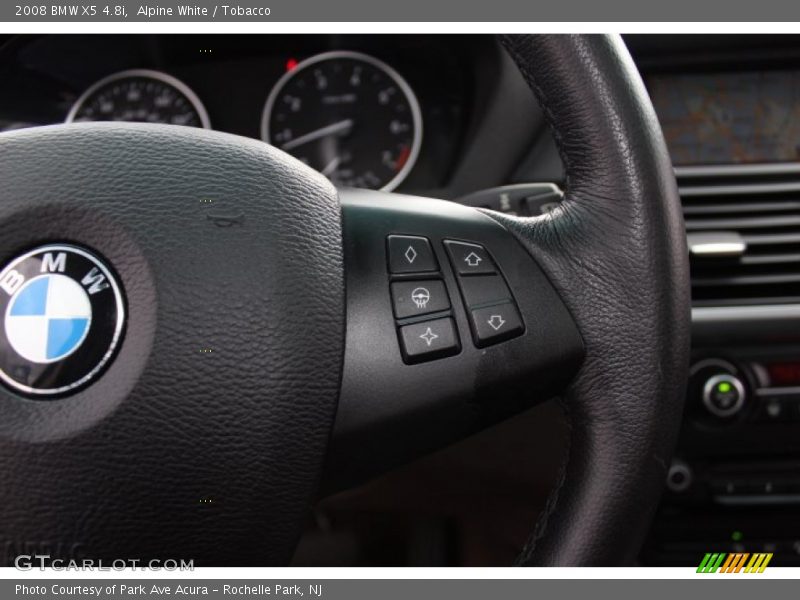 Alpine White / Tobacco 2008 BMW X5 4.8i