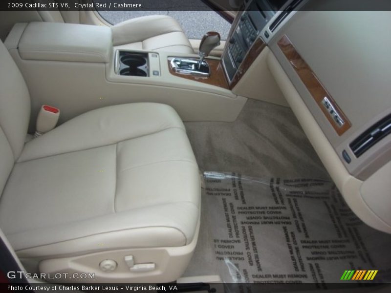 Crystal Red / Cashmere 2009 Cadillac STS V6