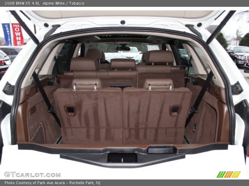 Alpine White / Tobacco 2008 BMW X5 4.8i