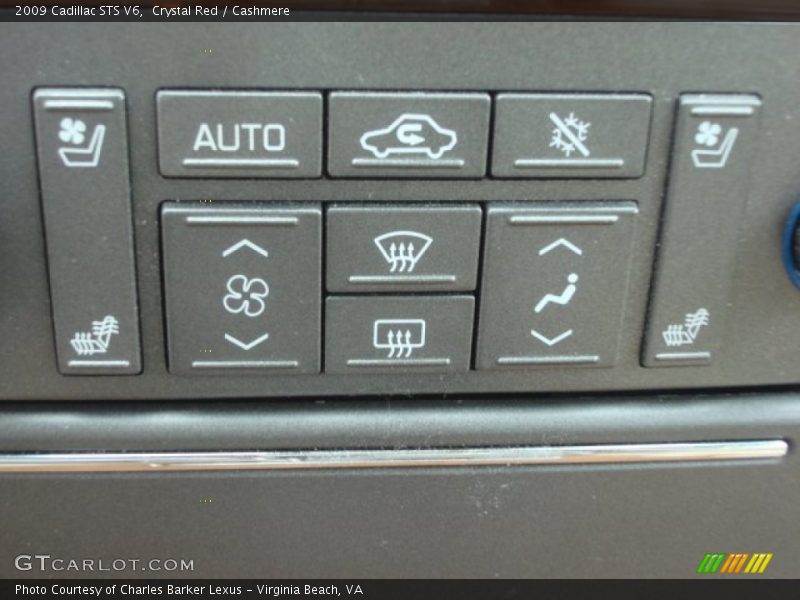 Crystal Red / Cashmere 2009 Cadillac STS V6