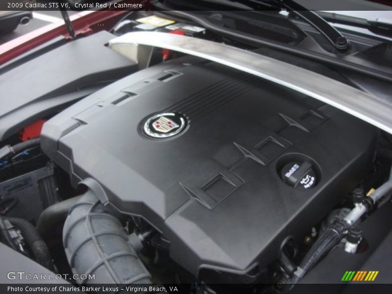Crystal Red / Cashmere 2009 Cadillac STS V6