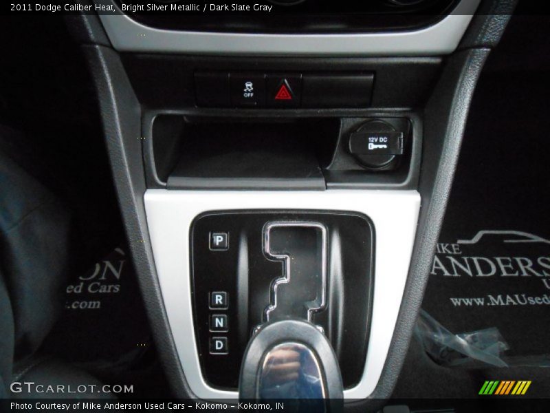 Bright Silver Metallic / Dark Slate Gray 2011 Dodge Caliber Heat