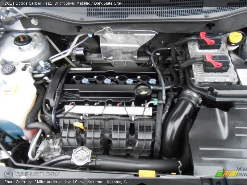 Bright Silver Metallic / Dark Slate Gray 2011 Dodge Caliber Heat