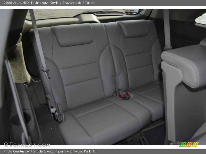 Sterling Gray Metallic / Taupe 2008 Acura MDX Technology