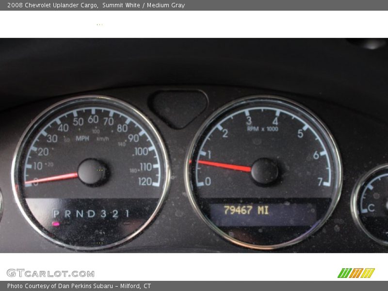 Summit White / Medium Gray 2008 Chevrolet Uplander Cargo