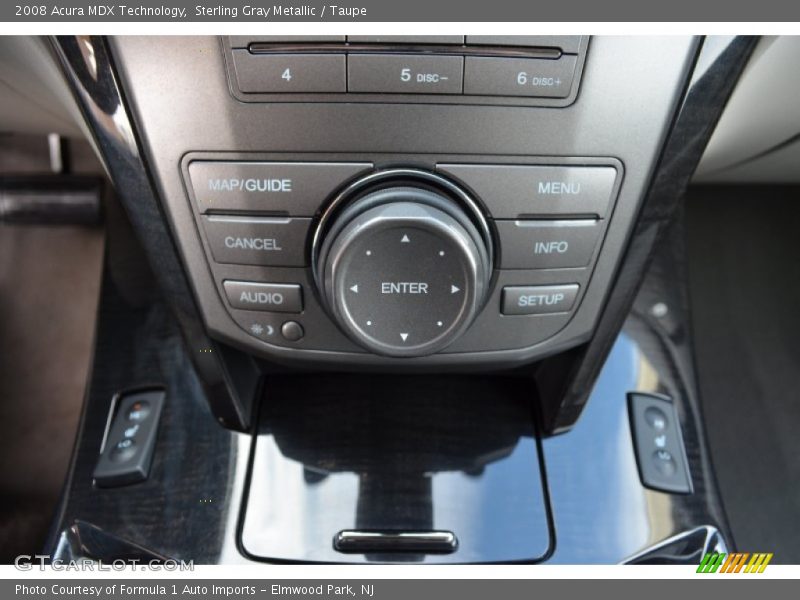 Sterling Gray Metallic / Taupe 2008 Acura MDX Technology