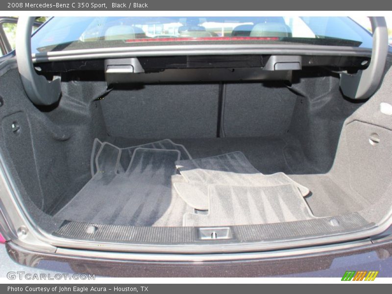 Black / Black 2008 Mercedes-Benz C 350 Sport