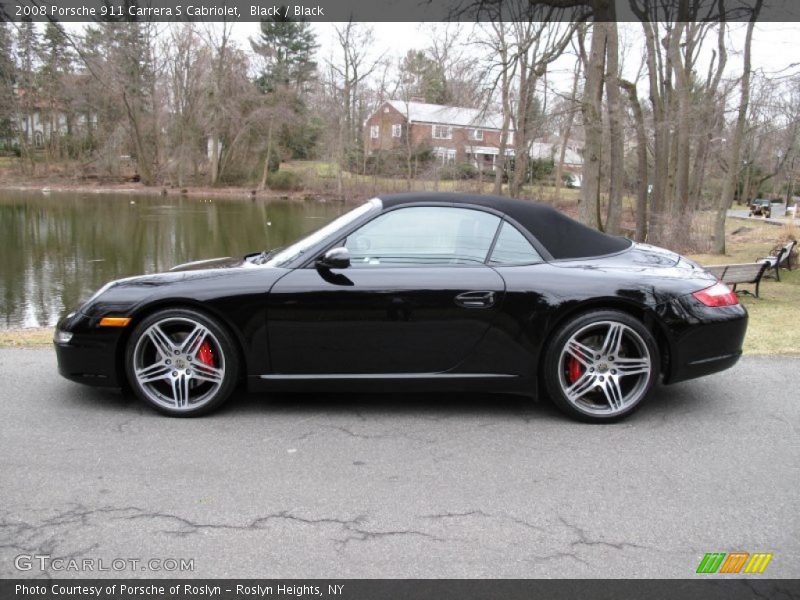  2008 911 Carrera S Cabriolet Black
