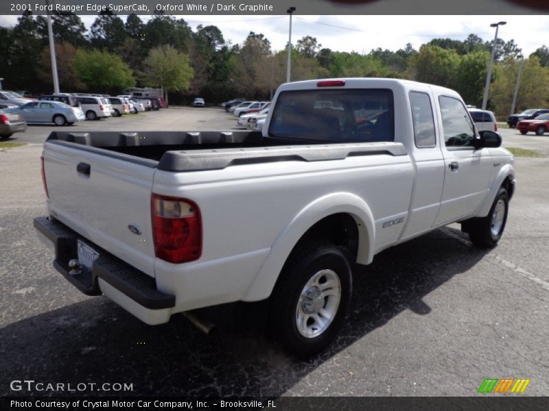 Oxford White / Dark Graphite 2001 Ford Ranger Edge SuperCab