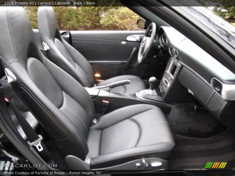 Front Seat of 2008 911 Carrera S Cabriolet