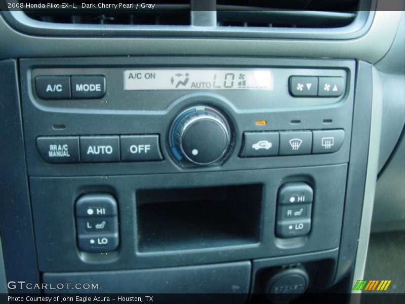 Controls of 2008 Pilot EX-L