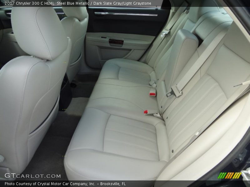 Steel Blue Metallic / Dark Slate Gray/Light Graystone 2007 Chrysler 300 C HEMI