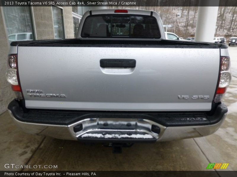 Silver Streak Mica / Graphite 2013 Toyota Tacoma V6 SR5 Access Cab 4x4