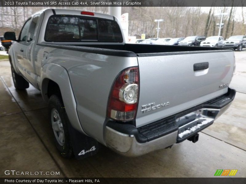 Silver Streak Mica / Graphite 2013 Toyota Tacoma V6 SR5 Access Cab 4x4