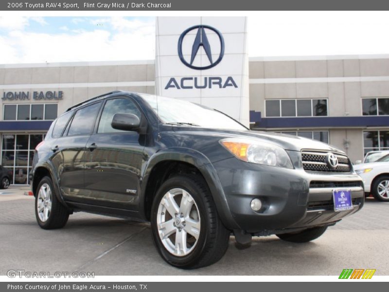 Flint Gray Mica / Dark Charcoal 2006 Toyota RAV4 Sport