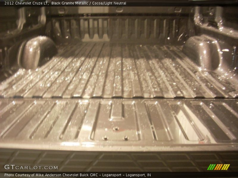 Black Granite Metallic / Cocoa/Light Neutral 2012 Chevrolet Cruze LT