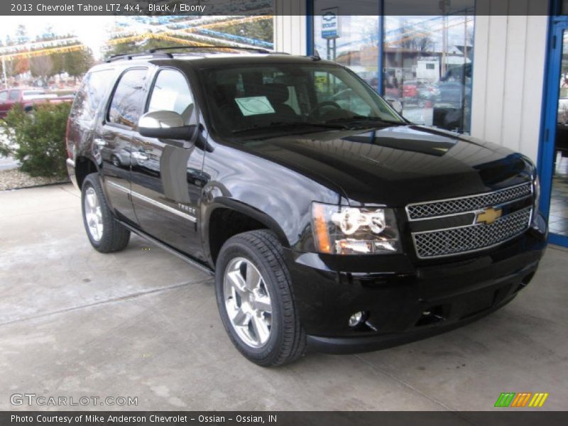Black / Ebony 2013 Chevrolet Tahoe LTZ 4x4