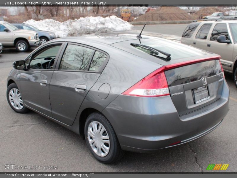 Polished Metal Metallic / Gray 2011 Honda Insight Hybrid