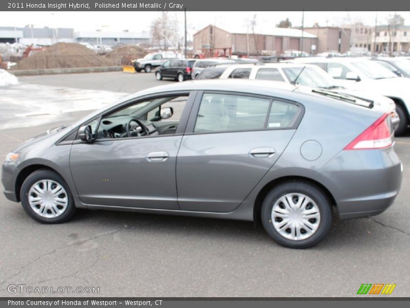 Polished Metal Metallic / Gray 2011 Honda Insight Hybrid