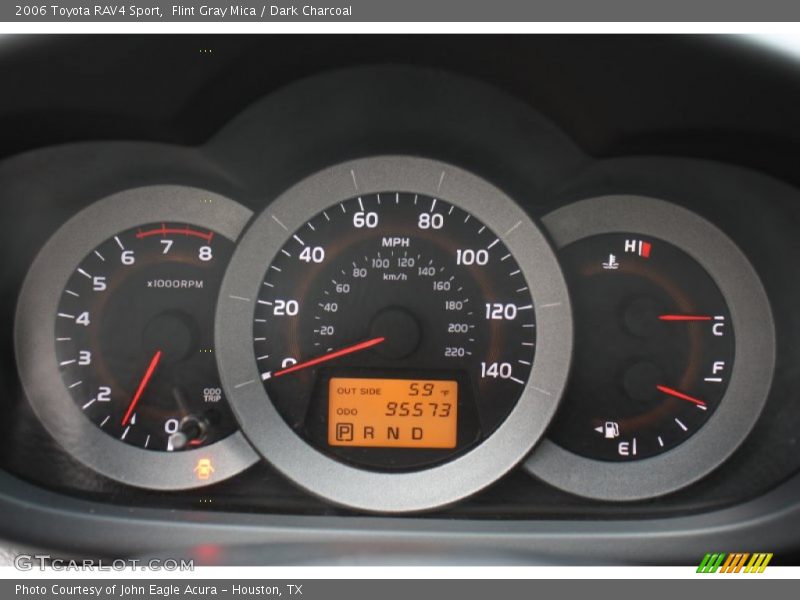 Flint Gray Mica / Dark Charcoal 2006 Toyota RAV4 Sport