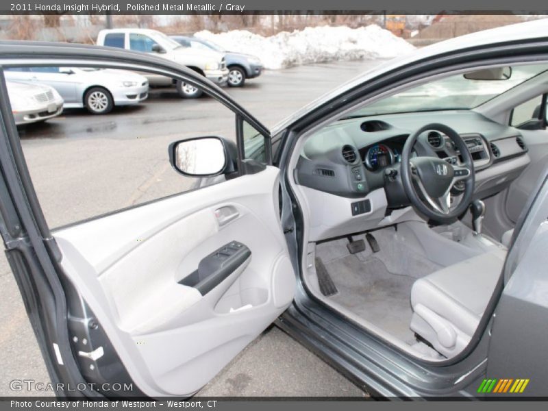 Polished Metal Metallic / Gray 2011 Honda Insight Hybrid