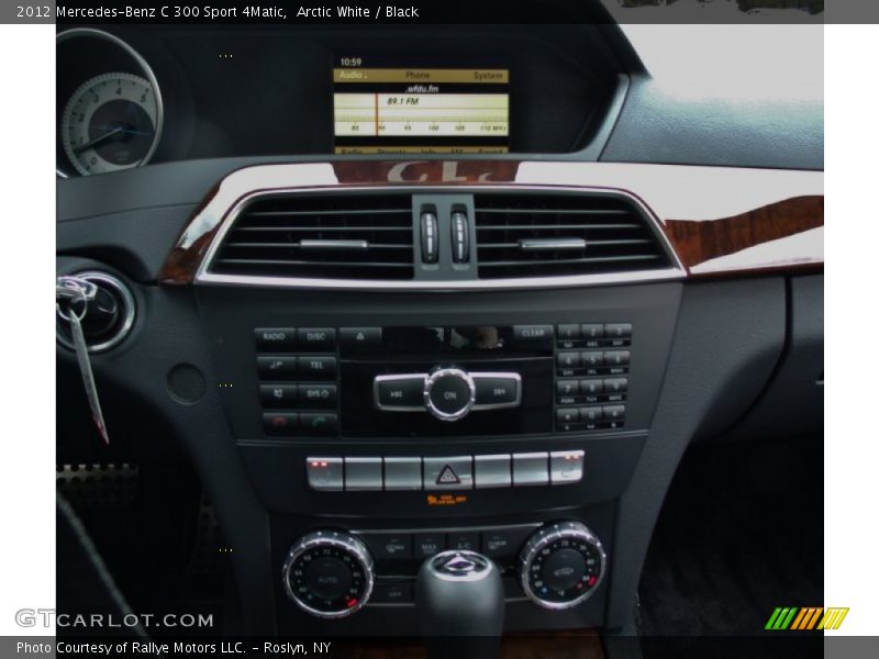 Controls of 2012 C 300 Sport 4Matic