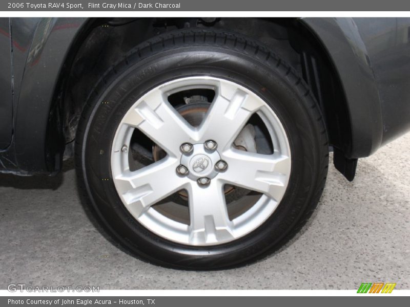 Flint Gray Mica / Dark Charcoal 2006 Toyota RAV4 Sport