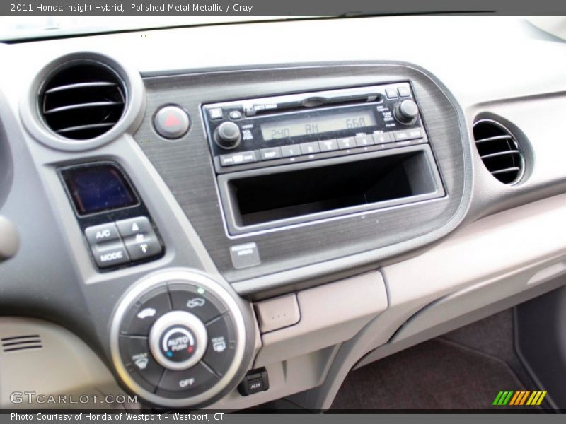 Polished Metal Metallic / Gray 2011 Honda Insight Hybrid