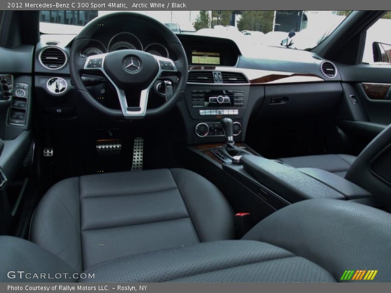 Black Interior - 2012 C 300 Sport 4Matic 