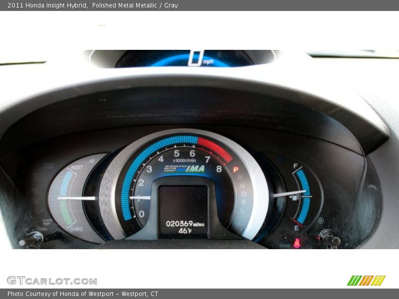  2011 Insight Hybrid Hybrid Gauges