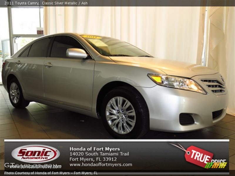 Classic Silver Metallic / Ash 2011 Toyota Camry