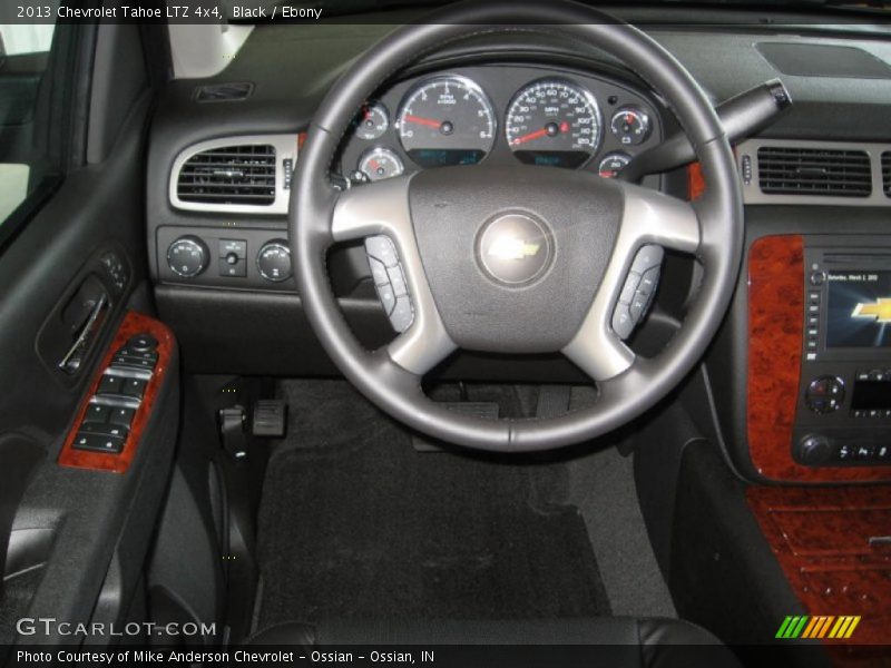 Black / Ebony 2013 Chevrolet Tahoe LTZ 4x4