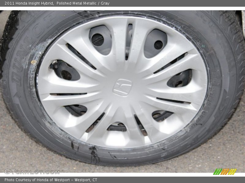 Polished Metal Metallic / Gray 2011 Honda Insight Hybrid