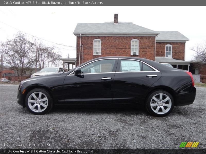 Black Raven / Jet Black/Jet Black Accents 2013 Cadillac ATS 2.5L