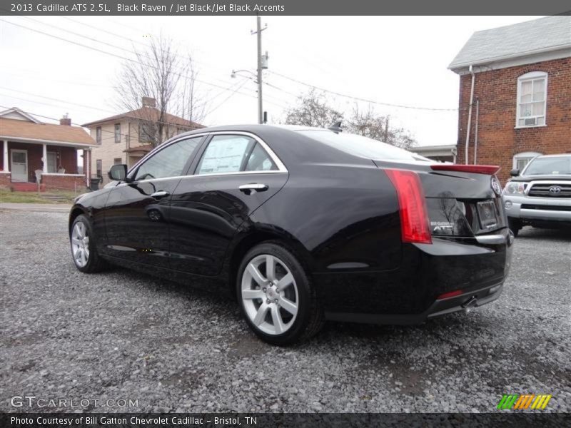 Black Raven / Jet Black/Jet Black Accents 2013 Cadillac ATS 2.5L