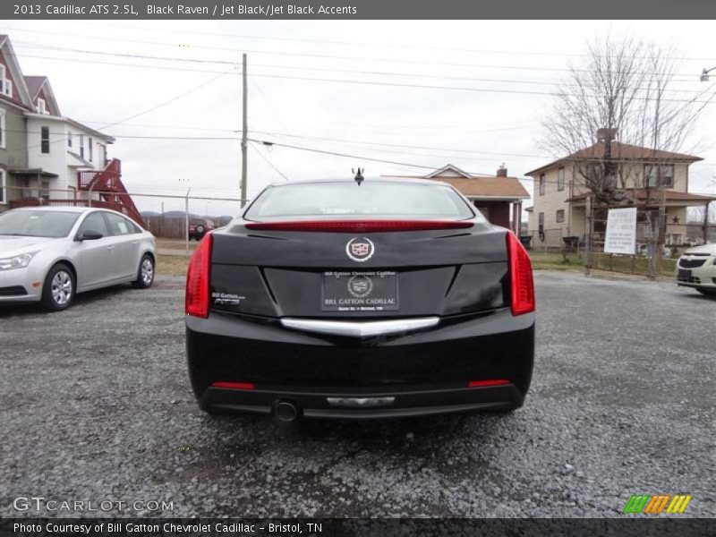 Black Raven / Jet Black/Jet Black Accents 2013 Cadillac ATS 2.5L