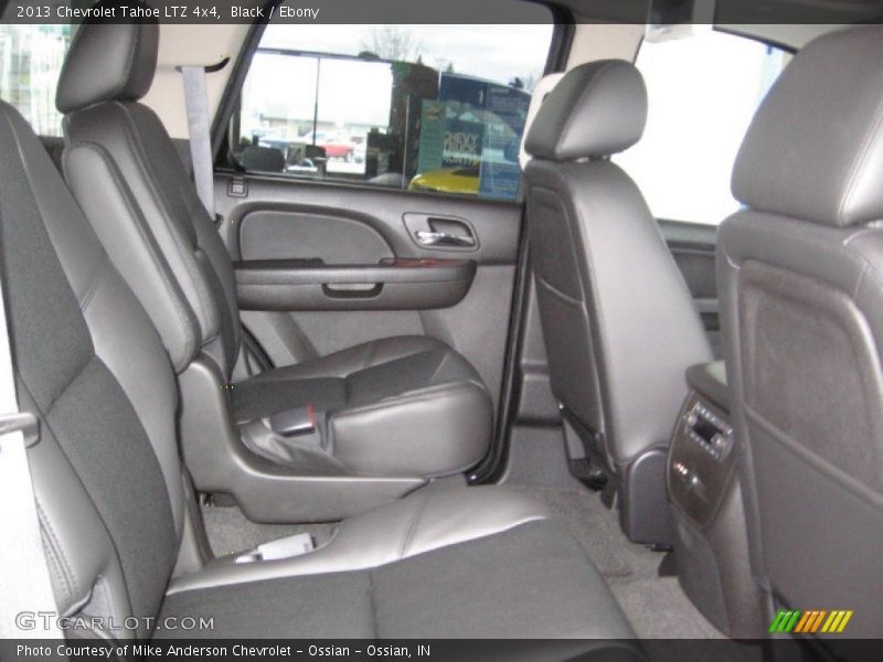 Rear Seat of 2013 Tahoe LTZ 4x4