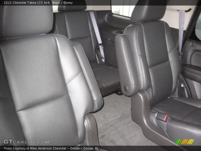 Rear Seat of 2013 Tahoe LTZ 4x4