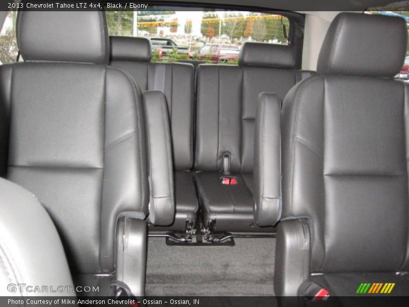 Rear Seat of 2013 Tahoe LTZ 4x4