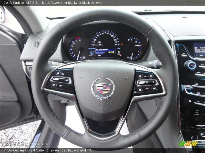 Black Raven / Jet Black/Jet Black Accents 2013 Cadillac ATS 2.5L