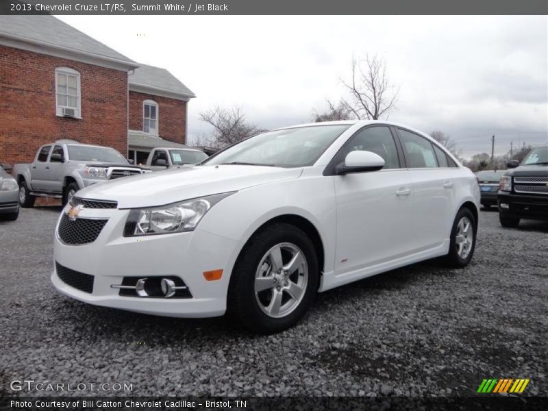 Summit White / Jet Black 2013 Chevrolet Cruze LT/RS