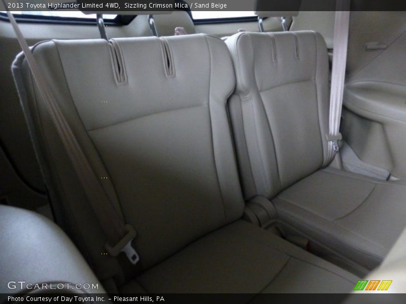 Sizzling Crimson Mica / Sand Beige 2013 Toyota Highlander Limited 4WD