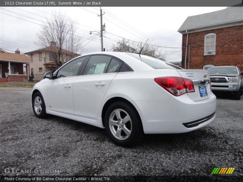 Summit White / Jet Black 2013 Chevrolet Cruze LT/RS