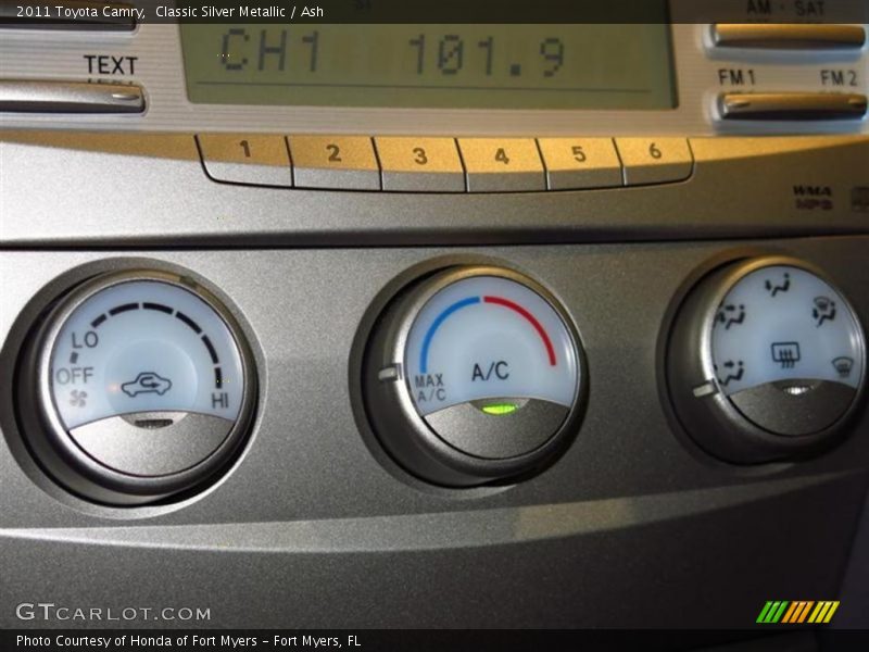 Classic Silver Metallic / Ash 2011 Toyota Camry