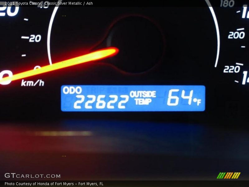 Classic Silver Metallic / Ash 2011 Toyota Camry