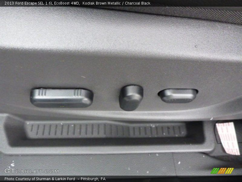 Kodiak Brown Metallic / Charcoal Black 2013 Ford Escape SEL 1.6L EcoBoost 4WD