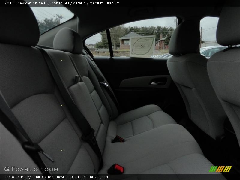 Cyber Gray Metallic / Medium Titanium 2013 Chevrolet Cruze LT