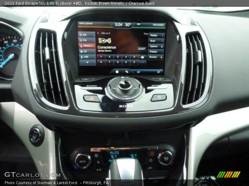 Controls of 2013 Escape SEL 1.6L EcoBoost 4WD